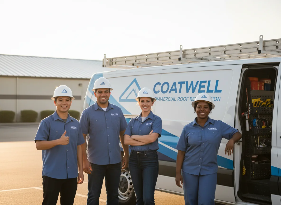 Commercial roof coating company in Cash, AR